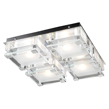 Plc Lighting 4 Light Ceiling Light Corteo Collection 18149 PC